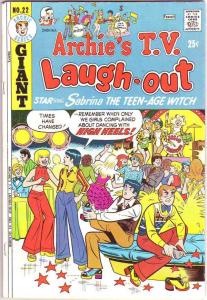 Archie's TV Laugh Out #22 (Oct-72) FN Mid-Grade Archie