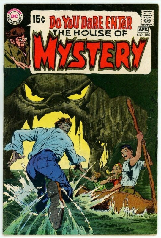 House of Mystery #185 (1951) - 5.5 FN- *Neal Adams Cover/Voice from the Dead*