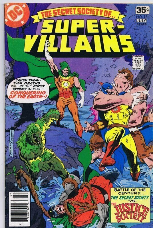 Secret Society of Super Villains #15 ORIGINAL Vintage 1978 DC Comics