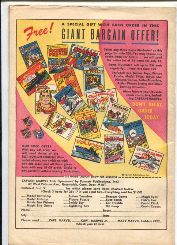 Animal Fair #4  1946 - Fawcett  -VF - Comic Book
