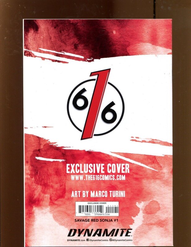 Savage Red Sonja #1 - 6/6 Limited to 500! (9.2) 2023