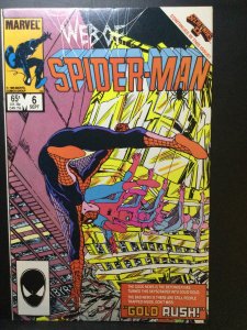 Web of Spider-Man #6 Direct Edition (1985)