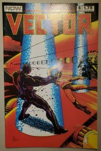 Vector #4 Now Comics January Jan 1987 (VFNM)
