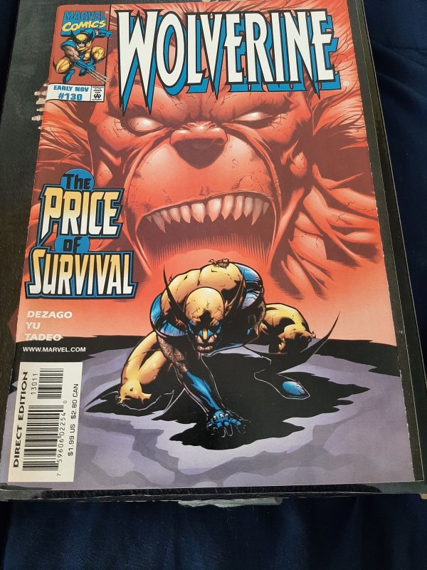 Wolverine #127, 129-130, 132 (1998)