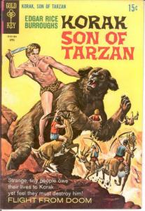 KORAK SON OF TARZAN 28 FINE  April 1969 COMICS BOOK