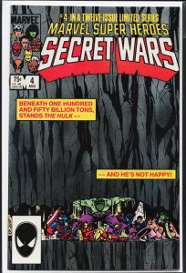 Marvel Super Heroes Secret Wars #4 (1984)