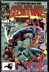Marvel Super Heroes Secret Wars #3 (1984) [Key Issue]