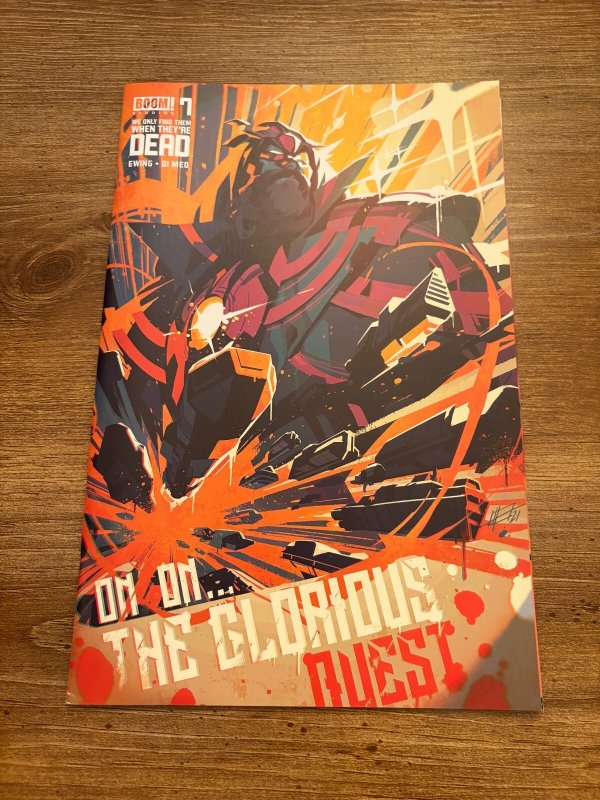 We Only Find Them When They're Dead # 7 NM Variant Cover Boom Comic Book 14 J374