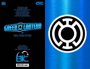 GREEN LANTERN #1  BLUE COLOR RAW FOIL EDITION DC COMICS NM