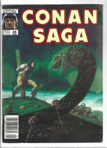 Conan Saga #34 (1990)