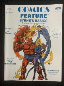 1981 COMICS FEATURE Magazine #17 FN+ 6.5 The Micronauts / Dark Phoenix