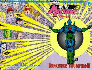 Justice Machine Featuring the Elementals #3 Comico Comics 07/86 (VFNM 9.0)