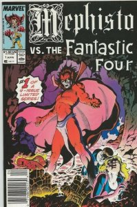 Mephisto vs Fantastic Four #1 ORIGINAL Vintage 1987 Marvel Comics