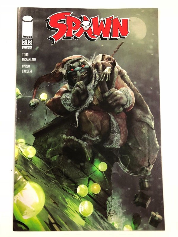 SPAWN 313a (December 2020) VF-NM low print run later Spawn McFarlane marches on