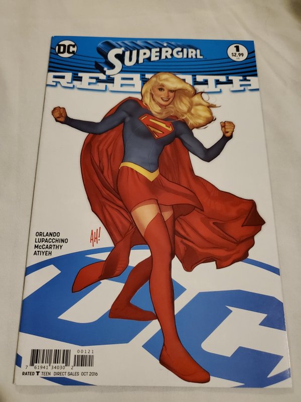 Supergirl 1 Near Mint Cover by Adam Hughes