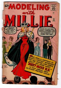 Modeling With Millie #21 FR 1.0, #49 VG/FN 5,0 Patsy Walker #119 PR 0.5  lot