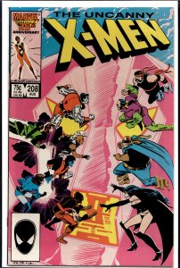 The Uncanny X-Men #208 (1986) X-Men