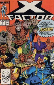 X-Factor #41 VF ; Marvel | Art Adams