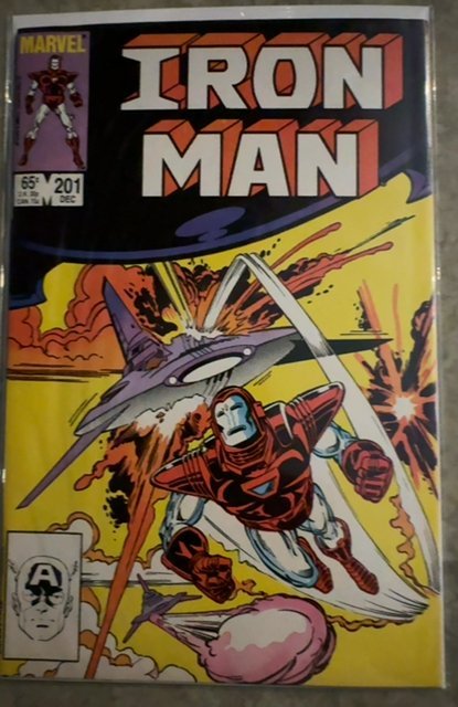 Iron Man #201 (1985) Iron Man 