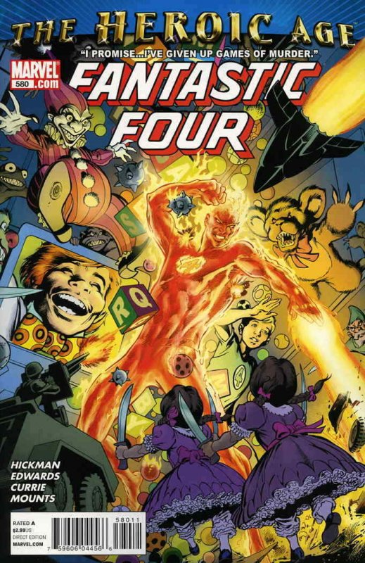 Fantastic Four (Vol. 1) #580 VF/NM; Marvel | save on shipping - details inside 