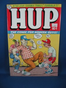 HUP COMICS 4 VF NM  CRUMB LAST GASP 1992