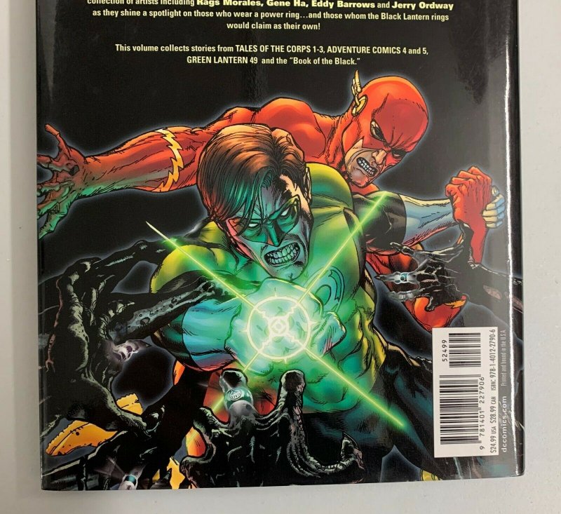 Blackest Night Tales of the Corps Hardcover 2010 Geoff Johns  