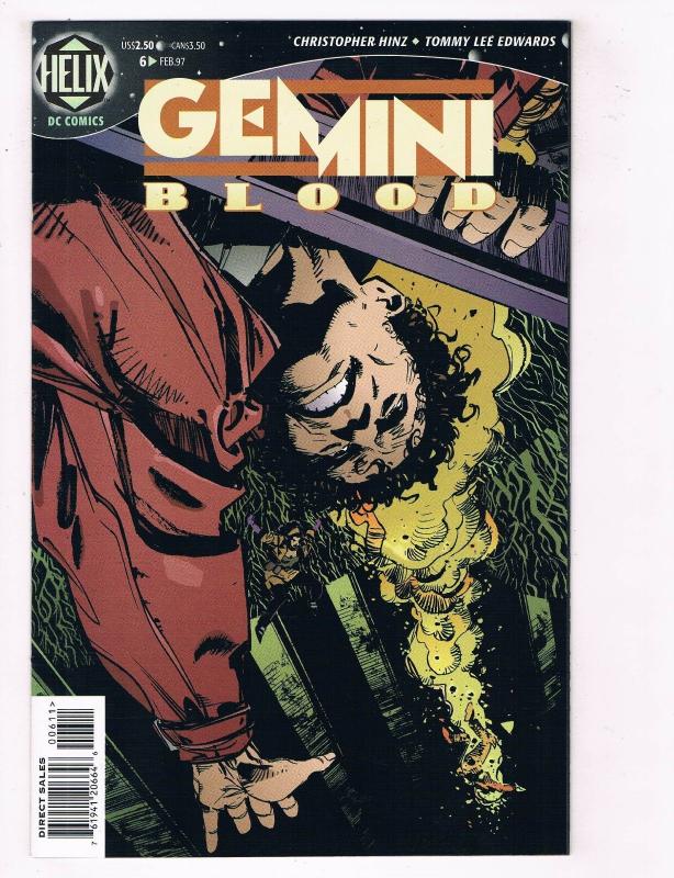 Gemini Blood #6 VF DC Comics Helix Comic Book Hintz Jan 1997 DE38 AD11