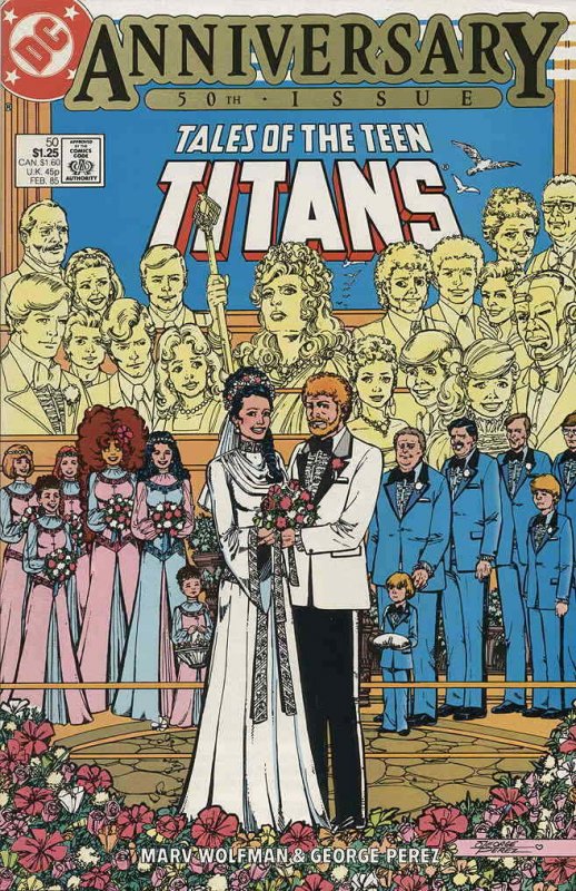 Tales of the Teen Titans #50 FN; DC | save on shipping - details inside