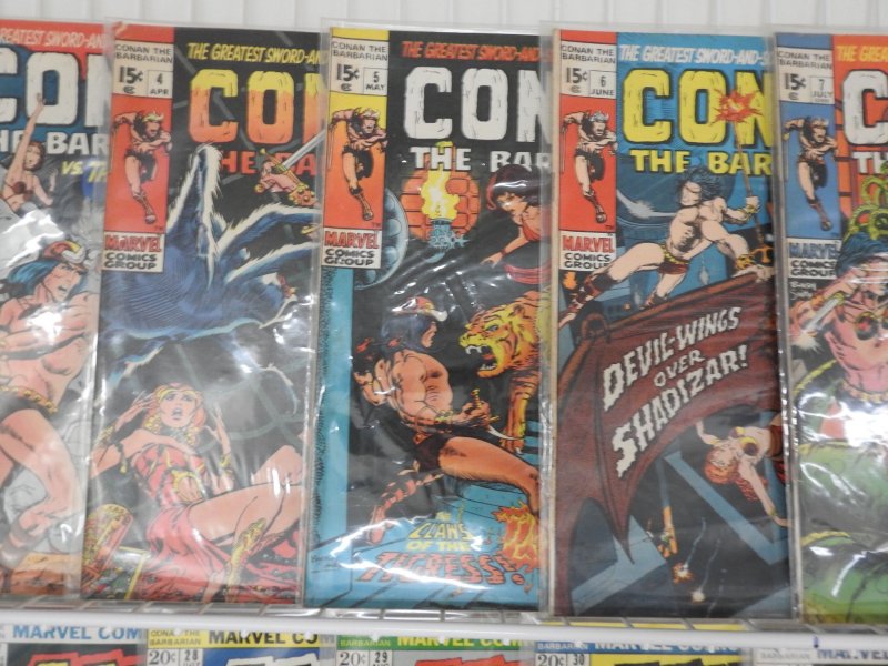 Conan the Barbarian Complete Set! #1-275 Complete, G.S #1-5, Ann #1-12! Avg VF-!