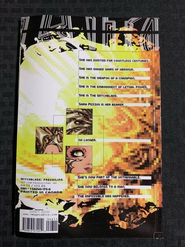 2000 WITCHBLADE Prevailing #1 SC VG/FN 5.0 1st Top Cow / Michael Turner