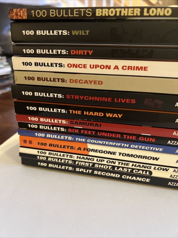 100 BULLETS TPB Vol 1-13 Complete + BROTHER LONO VERTIGO COMICS GRAPHIC NOVELS