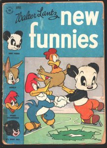 New Funnies #110 1946-Dell-Andy Panda, Woody Woodpecker-Li'l Eight Ball-Walte...