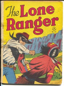 Lone Ranger-Four Color Comics #125-1946-Dell-white shirt & blue pants-FR