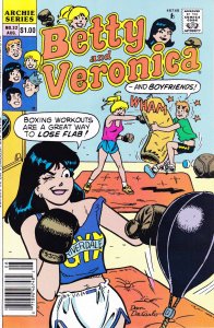 Betty and Veronica #32 (Newsstand) VF/NM ; Archie | Boxing Workout