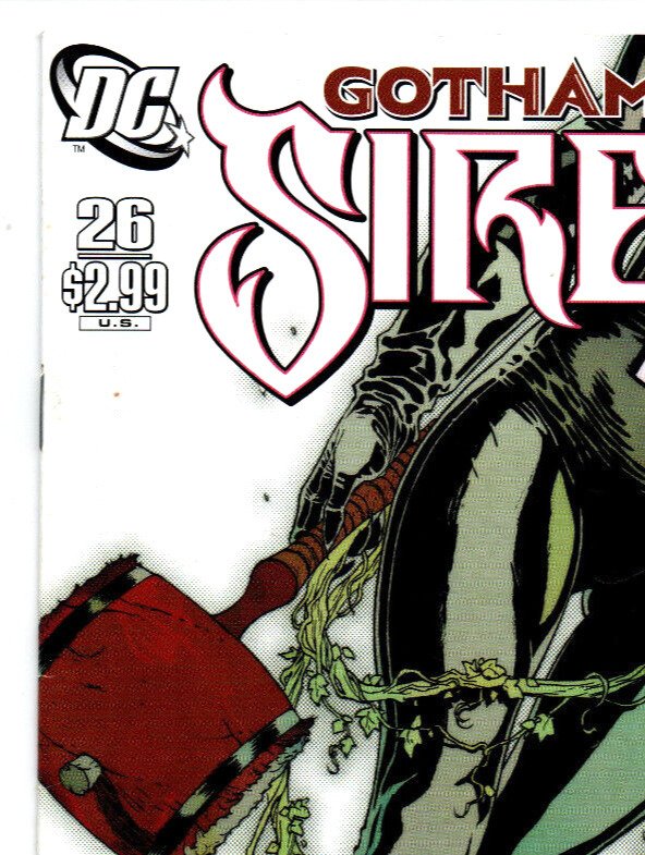 Gotham City Sirens #26 Last Issue - Catwoman - Harley Quinn - Poison Ivy - (-NM) 