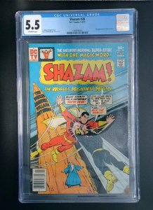 Shazam #28, CGC 5.5 2nd Appearance of Black Adam DC Comics, 1977 JR1