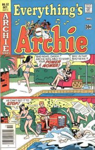 Everything's Archie #52 VG ; Archie | low grade comic October 1976 Bikini Cover