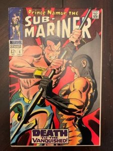 Sub-Mariner #6 (1968) - VF -