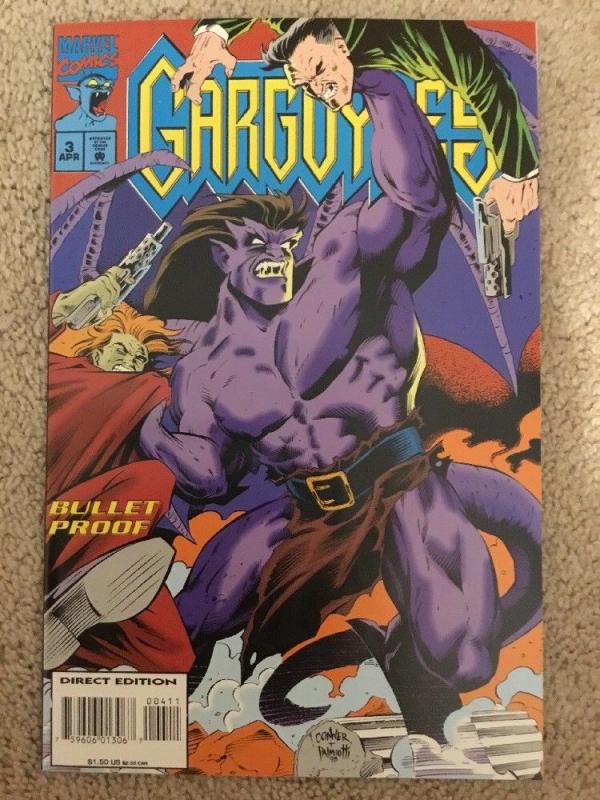 Gargoyles #3 (1995, Marvel) NM Based on the Disney Animated TV Series Scarce HTF