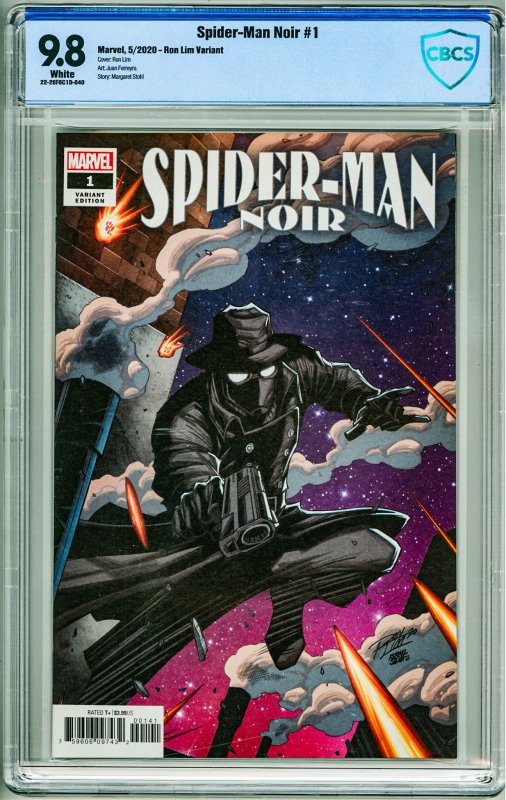 Spider-Man Noir #1 Lim Cover (2020) CBCS 9.8!