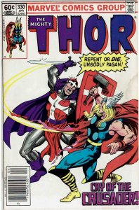 Thor #330 (1966 v1) 1st Crusader Newsstand VF