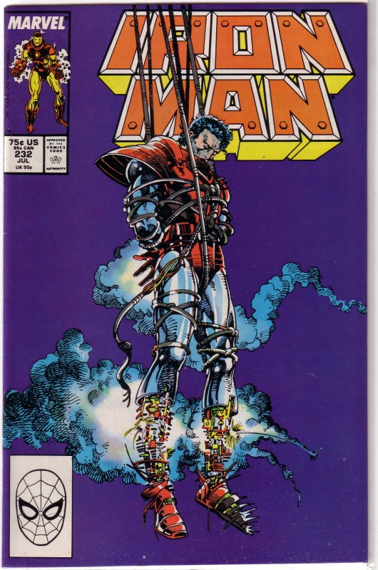 Iron Man   vol. 1  #232 FN (Stark Wars ep.) Michelinie/Barry Windsor-Smith