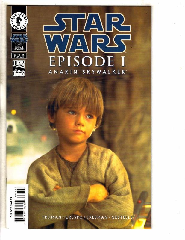 8 Star Wars Episode 1 Complete Dark Horse Comics # 1 2 3 4 + Anakin Obi Jin PP10