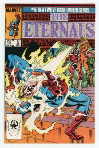 Eternals #5 (1985 v2) Ikaris Phastos Kingo Sunen NM