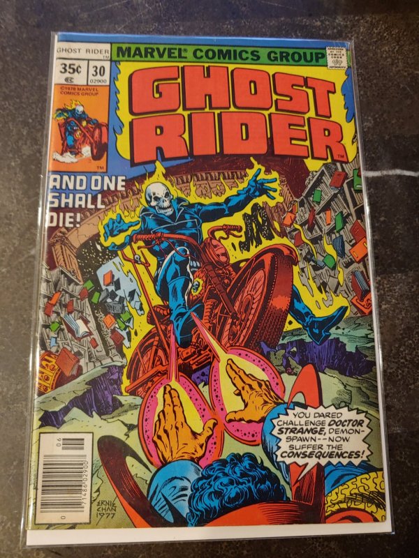 GHOST RIDER #30 VS. DR.STRANGE FINE+