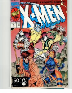 X-Men #1 Colossus and Gambit Cover (1991) X-Men [Key Issue]