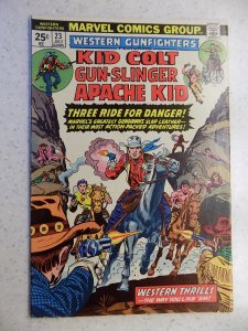 MIGHTY MARVEL WESTERN # 23 MARVEL BRONZE COLT RAWHIDE TWO-GUN VG/FN