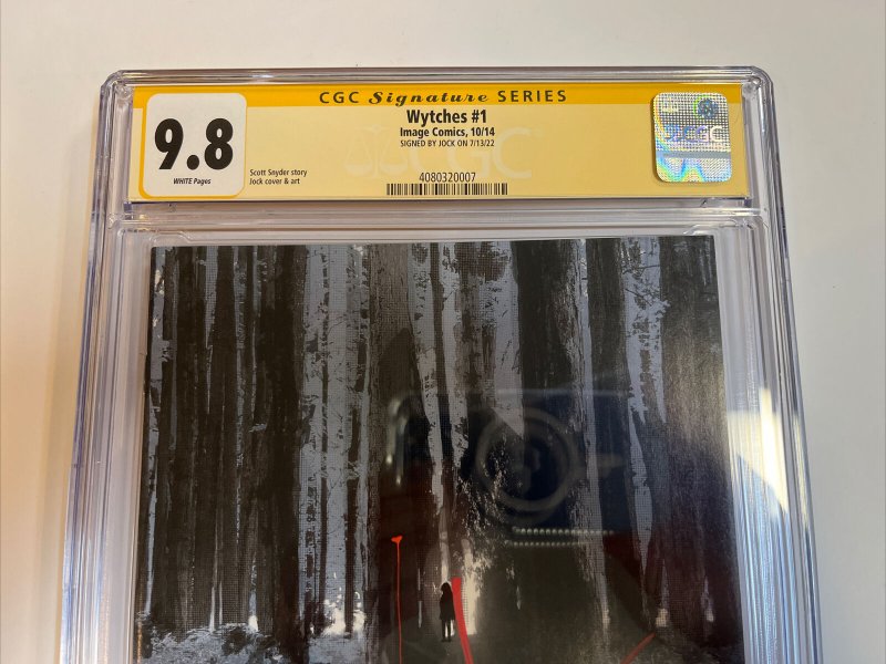 Wytches (2014) # 1 (CGC 9.8 SS) Signed Jock Cover