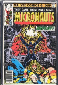 Micronauts #10 (1979) Micronauts