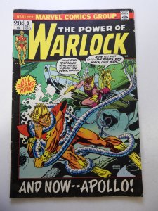 Warlock #3 (1972) VG+ Condition